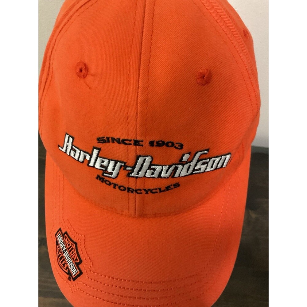 Harley-Davidson Orange Baseball Cap